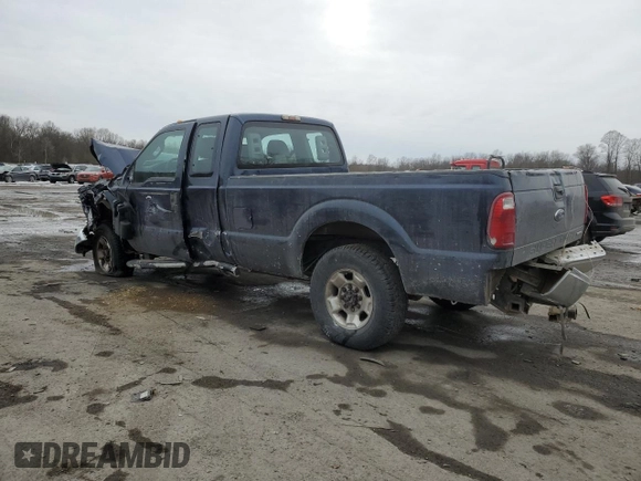 2013 Ford F-250 XL with VIN 1FT7X2B63DEA82726, listed as a Copart auction lot 43386635 with 150,119 mi miles and Salvage Title. Bid and sale history available at DreamBid. Image 2.