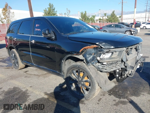 2018 Dodge Durango GT with VIN 1C4RDHDGXJC213166, listed as a IAAI auction lot 40929343 with Not provided miles and . Bid and sale history available at DreamBid. Image 1.