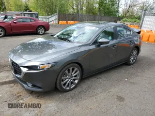 2022 Mazda 3 Preferred with VIN 3MZBPACL8NM303657, listed as a Copart auction lot 54109305 with 43,325 mi miles and Salvage title. Bid and sale history available at DreamBid. Image 1.