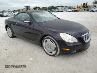 2002 Lexus SC 430 z VIN JTHFN48Y720002987, wystawiony jako Copart lot #55450785 z przebiegiem 91 164 mil mil oraz Szkody całkowita. Historia ofert i sprzedaży dostępna na DreamBid. Obrazek 4.