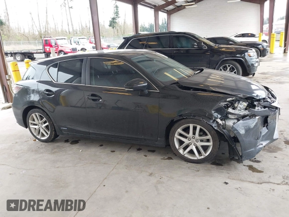 2017 Lexus CT with VIN JTHKD5BH8H2290497, listed as a IAAI auction lot 41934687 with 44,496 mi miles. Bid and sale history available at carsss.com. Image 13.