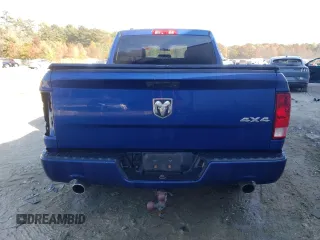 2017 Ram 1500 Express with VIN 1C6RR7FT4HS636032, listed as a Copart auction lot 78514034 with 122,678 mi miles and Salvage Title. Bid and sale history available at carsss.com. Image 6.