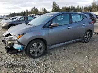 2021 Nissan LEAF SL Plus с VIN 1N4BZ1DV0MC555020, выставлен на аукционе Copart как лот 49487235 с пробегом 41 819 миль миль и Списание • Salvage title. История ставок и продаж доступна на DreamBid. Изображение 1.