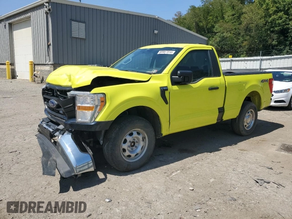 2022 Ford F-150 XL with VIN 1FTMF1EB3NKE01585, listed as a Copart auction lot 68897514 with 29,951 mi miles and Salvage title. Bid and sale history available at DreamBid. Image 1.