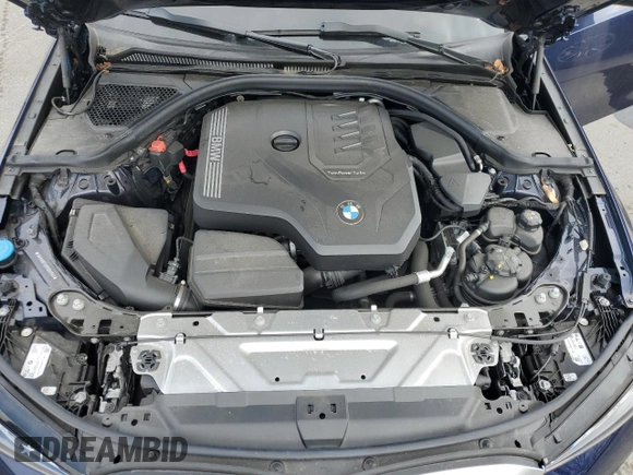 2023 BMW 3 Series 330i xDrive with VIN 3MW89FF08P8D56583, listed as a Copart auction lot 46220325 with 15,606 mi miles and Salvage Title. Bid and sale history available at carsss.com. Image 11.