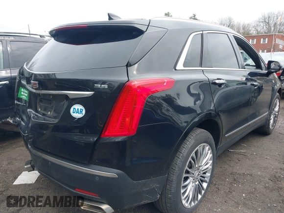 2017 Cadillac XT5 Luxury AWD with VIN 1GYKNDRS3HZ320498, listed as a IAAI auction lot 42039983 with 51,654 mi miles and . Bid and sale history available at carsss.com. Image 4.