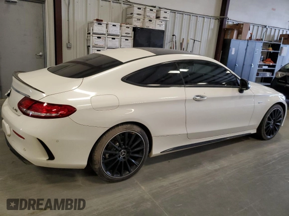 2018 Mercedes-Benz C 43 AMG with VIN WDDWJ6EB9JF691456, listed as a Copart auction lot 88995235 with 70,793 mi miles and Clean Title. Bid and sale history available at DreamBid. Image 3.