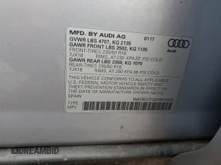 2017 Audi Q3 Premium z VIN WA1BCCFS2HR014929, wystawiony jako Copart lot #58276585 z przebiegiem 109 065 mil mil oraz Tytuł czysty. Historia ofert i sprzedaży dostępna na DreamBid. Obrazek 12.