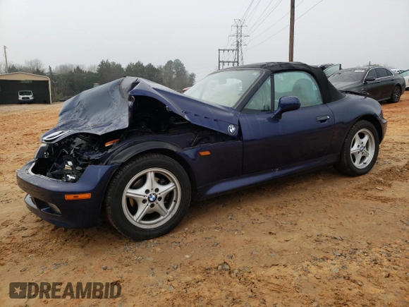 1997 BMW 3 Series 1.9L with VIN 4USCH7324VLB77939, listed as a Copart auction lot 86445034 with 70,848 mi miles and Salvage Title. Bid and sale history available at carsss.com. Image 1.