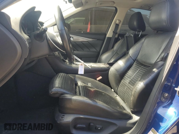 2018 Infiniti Q50 Luxe with VIN JN1EV7AP9JM356259, listed as a Copart auction lot 57756895 with 62,607 mi miles and Salvage title. Bid and sale history available at DreamBid. Image 7.
