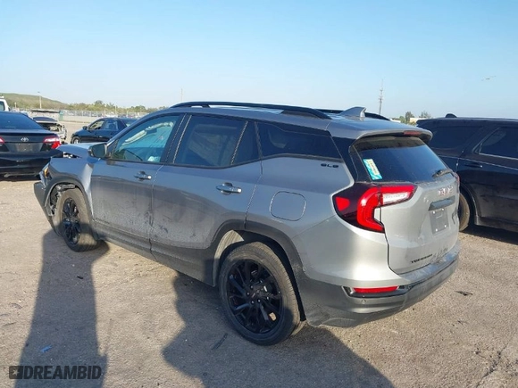 2023 GMC Terrain SLE with VIN 3GKALMEG0PL152029, listed as a IAAI auction lot 41562338 with 10,590 mi miles. Bid and sale history available at carsss.com. Image 3.