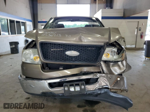 2006 Ford F-150 XL с VIN 1FTRF12W76NA72046, выставлен на аукционе Copart как лот 63699515 с пробегом 94 370 миль миль и Списание • Salvage title. История ставок и продаж доступна на DreamBid. Изображение 5.