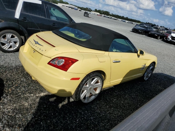 2008 Chrysler Crossfire Limited with VIN 1C3LN65L28X075729, listed as a Copart auction lot 78510044 with 46,216 mi miles and Salvage Title. Bid and sale history available at carsss.com. Image 3.
