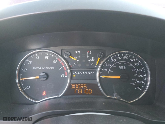 2009 Chevrolet Colorado LT w/1LT with VIN 1GCDT13E798130975, listed as a Copart auction lot 86856484 with 173,100 mi miles and Clean Title. Bid and sale history available at carsss.com. Image 9.