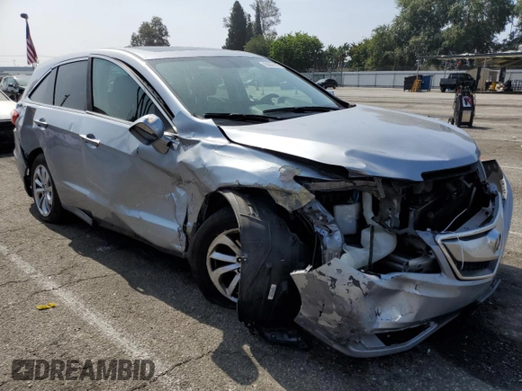 2016 Acura RDX with VIN 5J8TB3H39GL014447, listed as a Copart auction lot 60692565 with Not provided miles and Salvage title. Bid and sale history available at DreamBid. Image 4.