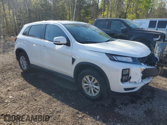 2021 Mitsubishi Outlander Sport SE with VIN JA4AJVAW3MU602210, listed as a Copart auction lot 56200545 with Not provided miles and Clean title. Bid and sale history available at DreamBid. Image 4.