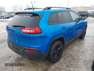 2018 Jeep Cherokee Limited with VIN 1C4PJMDB3JD570003, listed as a IAAI auction lot 41474606 with 56,433 mi miles. Bid and sale history available at carsss.com. Image 4.