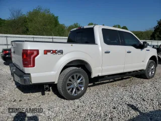 2015 Ford F-150 XLT with VIN 1FTEW1EG2FKD15623, listed as a Copart auction lot 53077675 with 216,368 mi miles and Salvage Title. Bid and sale history available at DreamBid. Image 3.