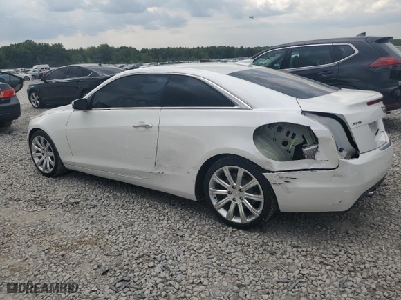 2016 Cadillac ATS Coupe Standard RWD with VIN 1G6AA1RX4G0144395, listed as a Copart auction lot 70706404 with 74,556 mi miles and Salvage Title. Bid and sale history available at carsss.com. Image 2.