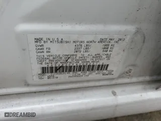 2012 Mitsubishi Galant FE with VIN 4A32B2FF8CE023718, listed as a Copart auction lot 53543365 with 122,667 mi miles and Salvage Title. Bid and sale history available at carsss.com. Image 14.