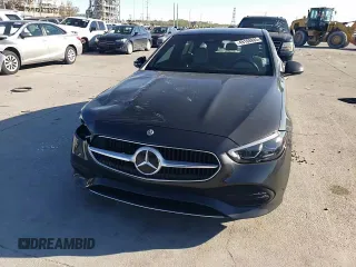 2022 Mercedes-Benz C 300 with VIN W1KAF4GBXNR019715, listed as a Copart auction lot 49168885 with 47,596 mi miles and Salvage title. Bid and sale history available at DreamBid. Image 11.