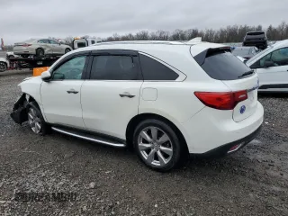 2015 Acura MDX Advance with VIN 5FRYD4H87FB031277, listed as a Copart auction lot 51446755 with 131,059 mi miles and Salvage title. Bid and sale history available at DreamBid. Image 2.