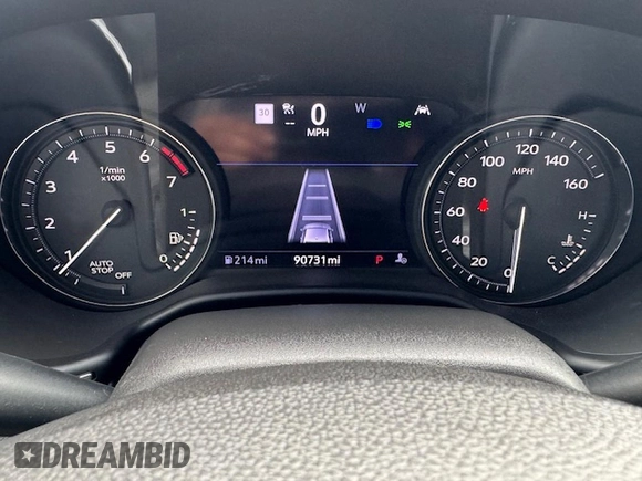 2020 Cadillac CT5 Premium Luxury with VIN 1G6DN5RKXL0124837, listed as a Copart auction lot 63713535 with 90,731 mi miles and Salvage title. Bid and sale history available at DreamBid. Image 9.