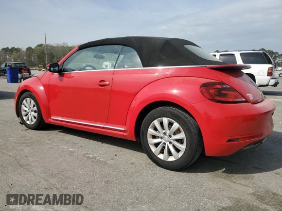2018 Volkswagen Beetle S with VIN 3VW5DAAT7JM516764, listed as a Copart auction lot 49883765 with 50,913 mi miles and Salvage Title. Bid and sale history available at DreamBid. Image 2.