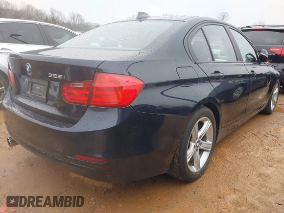 2013 BMW 3 Series 328i xDrive with VIN WBA3B3C54DF536675, listed as a IAAI auction lot 41185325 with 90,296 mi miles and . Bid and sale history available at carsss.com. Image 4.