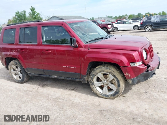 2014 Jeep Patriot Latitude with VIN 1C4NJRFB7ED688417, listed as a IAAI auction lot 42493111 with Not provided miles and . Bid and sale history available at DreamBid. Image 13.
