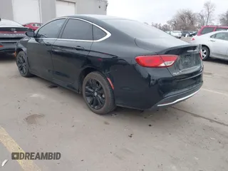 2015 Chrysler 200 Limited with VIN 1C3CCCABXFN568858, listed as a IAAI auction lot 41732534 with 110,640 mi miles. Bid and sale history available at carsss.com. Image 3.