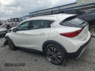 2018 Infiniti QX30 Luxury with VIN SJKCH5CR8JA049145, listed as a Copart auction lot 64322604 with Not provided miles and Non repairable. Bid and sale history available at DreamBid. Image 2.