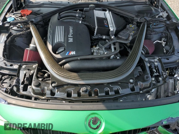 2016 BMW M3 with VIN WBS8M9C55G5G41642, listed as a Copart auction lot 58733145 with 85,075 mi miles and Salvage title. Bid and sale history available at DreamBid. Image 11.