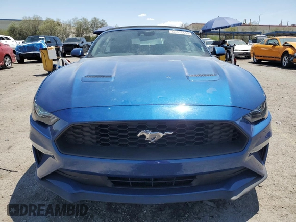 2022 Ford Mustang EcoBoost with VIN 1FATP8UH1N5125662, listed as a Copart auction lot 60558445 with 43,781 mi miles and Salvage title. Bid and sale history available at DreamBid. Image 5.
