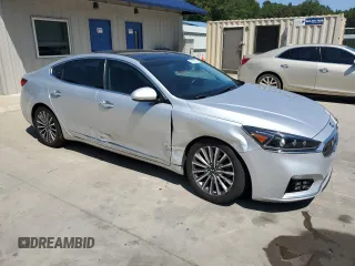 2017 Kia Cadenza Premium with VIN KNALC4J15H5060760, listed as a Copart auction lot 70795214 with 83,318 mi miles and Salvage Title. Bid and sale history available at carsss.com. Image 4.