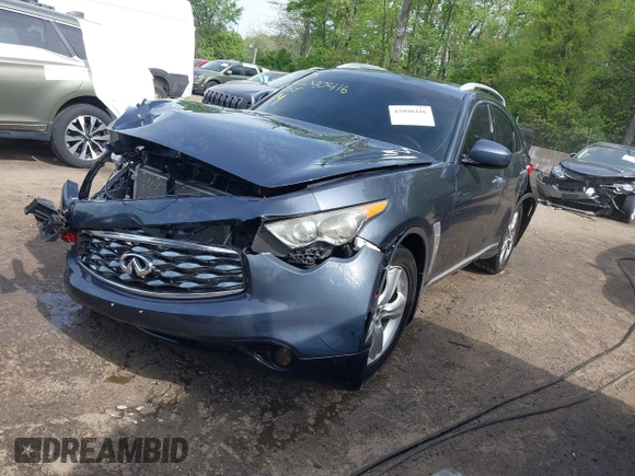 2009 Infiniti FX with VIN JNRAS18U99M102284, listed as a IAAI auction lot 42090416 with 145,205 mi miles and . Bid and sale history available at DreamBid. Image 2.