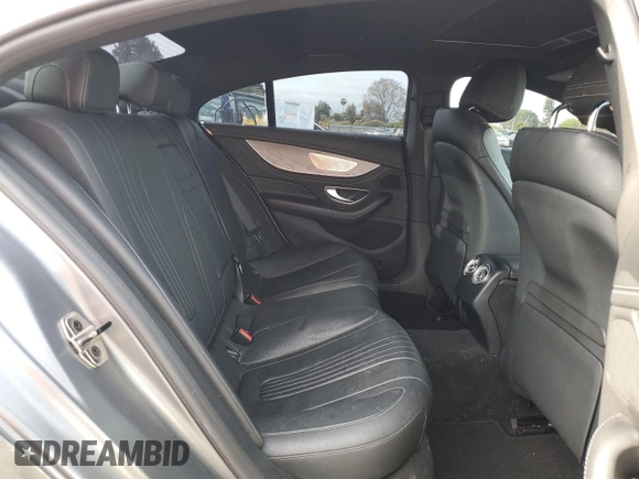 2019 Mercedes-Benz CLS with VIN WDD2J5JB9KA032709, listed as a Copart auction lot 52384574 with 43,497 mi miles and Salvage Title. Bid and sale history available at carsss.com. Image 10.