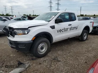 2020 Ford Ranger XL with VIN 1FTER1FH5LLA92255, listed as a Copart auction lot 69389944 with 89,776 mi miles and Salvage Title. Bid and sale history available at carsss.com. Image 1.