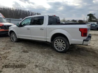 2019 Ford F-150 Limited with VIN 1FTEW1EG9KFA30923, listed as a Copart auction lot 42606935 with 31,029 mi miles and Salvage Title. Bid and sale history available at carsss.com. Image 2.
