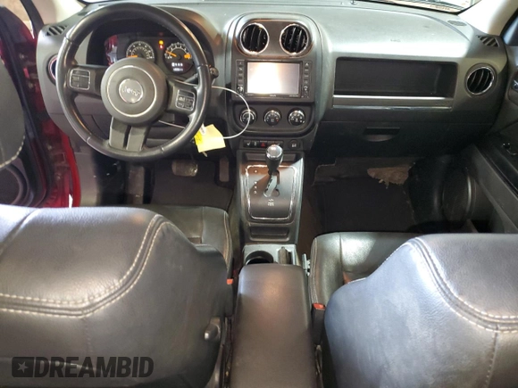 2016 Jeep Patriot High Altitude with VIN 1C4NJRFBXGD597578, listed as a Copart auction lot 58857115 with 128,911 mi miles and Salvage title. Bid and sale history available at DreamBid. Image 8.