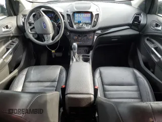 2019 Ford Escape Titanium with VIN 1FMCU0J95KUB14713, listed as a Copart auction lot 55887895 with 85,414 mi miles and Salvage title. Bid and sale history available at DreamBid. Image 8.