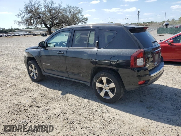 2016 Jeep Compass High Altitude Edition with VIN 1C4NJDEB6GD697021, listed as a Copart auction lot 54332755 with 104,611 mi miles and Salvage Title. Bid and sale history available at carsss.com. Image 2.