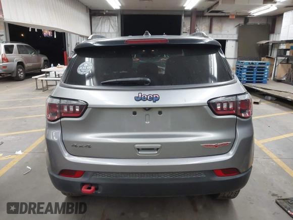 2020 Jeep Compass Trailhawk with VIN 3C4NJDDB7LT203447, listed as a IAAI auction lot 42637452 with 113,896 mi miles and . Bid and sale history available at DreamBid. Image 16.