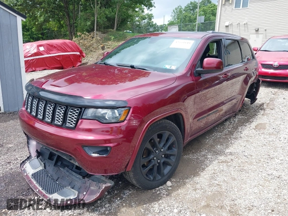 2017 Jeep Grand Cherokee Altitude with VIN 1C4RJFAG0HC700419, listed as a IAAI auction lot 42553449 with 143,872 mi miles and . Bid and sale history available at DreamBid. Image 18.