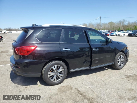 2019 Nissan Pathfinder SL z VIN 5N1DR2MM3KC635355, wystawiony jako Copart lot #52355495 z przebiegiem 84 567 mil mil oraz Szkoda całkowita • Salvage title. Historia ofert i sprzedaży dostępna na DreamBid. Obrazek 3.