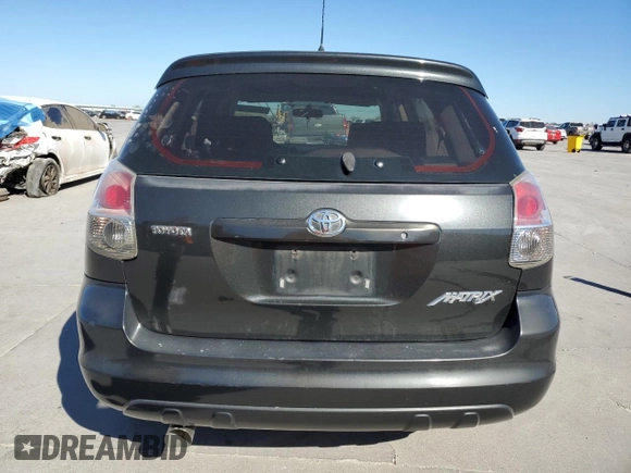 2006 Toyota Matrix STD z VIN 2T1KR32E86C617539, wystawiony jako Copart lot #50357505 z przebiegiem 186 545 mil mil oraz Szkoda całkowita • Salvage title. Historia ofert i sprzedaży dostępna na DreamBid. Obrazek 6.