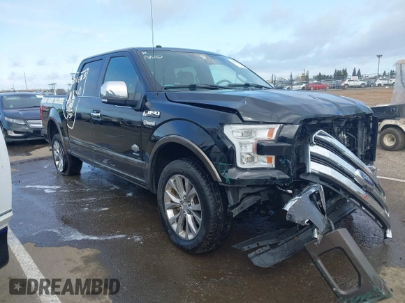 2016 Ford F-150 XLT with VIN 1FTEW1EG6GFB84352, listed as a IAAI auction lot 41910155 with 128,756 mi miles. Bid and sale history available at carsss.com. Image 1.