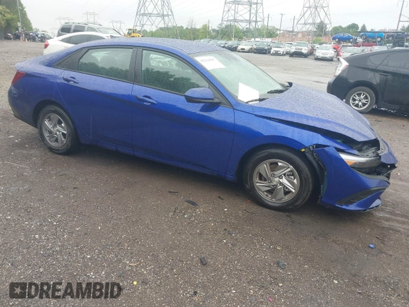 2025 Hyundai Elantra SE z VIN KMHLL4DG6SU987701, wystawiony jako IAAI lot #42214567 z przebiegiem 3 480 mil mil oraz . Historia ofert i sprzedaży dostępna na DreamBid. Obrazek 1.