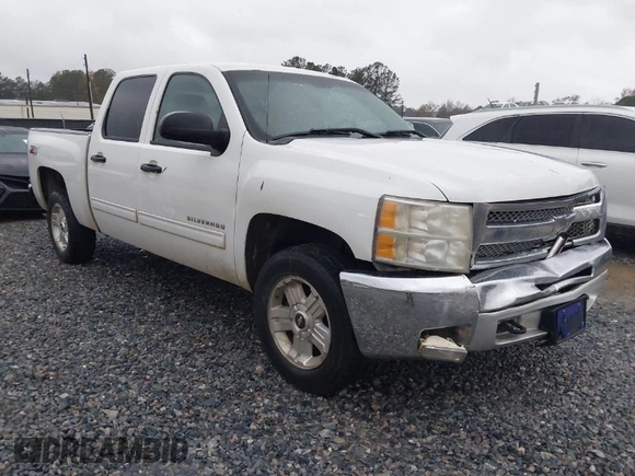 2013 Chevrolet Silverado 1500 LT with VIN 3GCPKSE71DG376346, listed as a IAAI auction lot 41046128 with 190,709 mi miles. Bid and sale history available at carsss.com. Image 1.