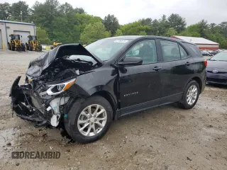 2021 Chevrolet Equinox LS z VIN 2GNAX5EV7M6150337, wystawiony jako Copart lot #57789575 z przebiegiem 79 739 mil mil oraz Szkoda całkowita • Salvage title. Historia ofert i sprzedaży dostępna na DreamBid. Obrazek 1.